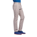 Pantalon formal para hombre color café