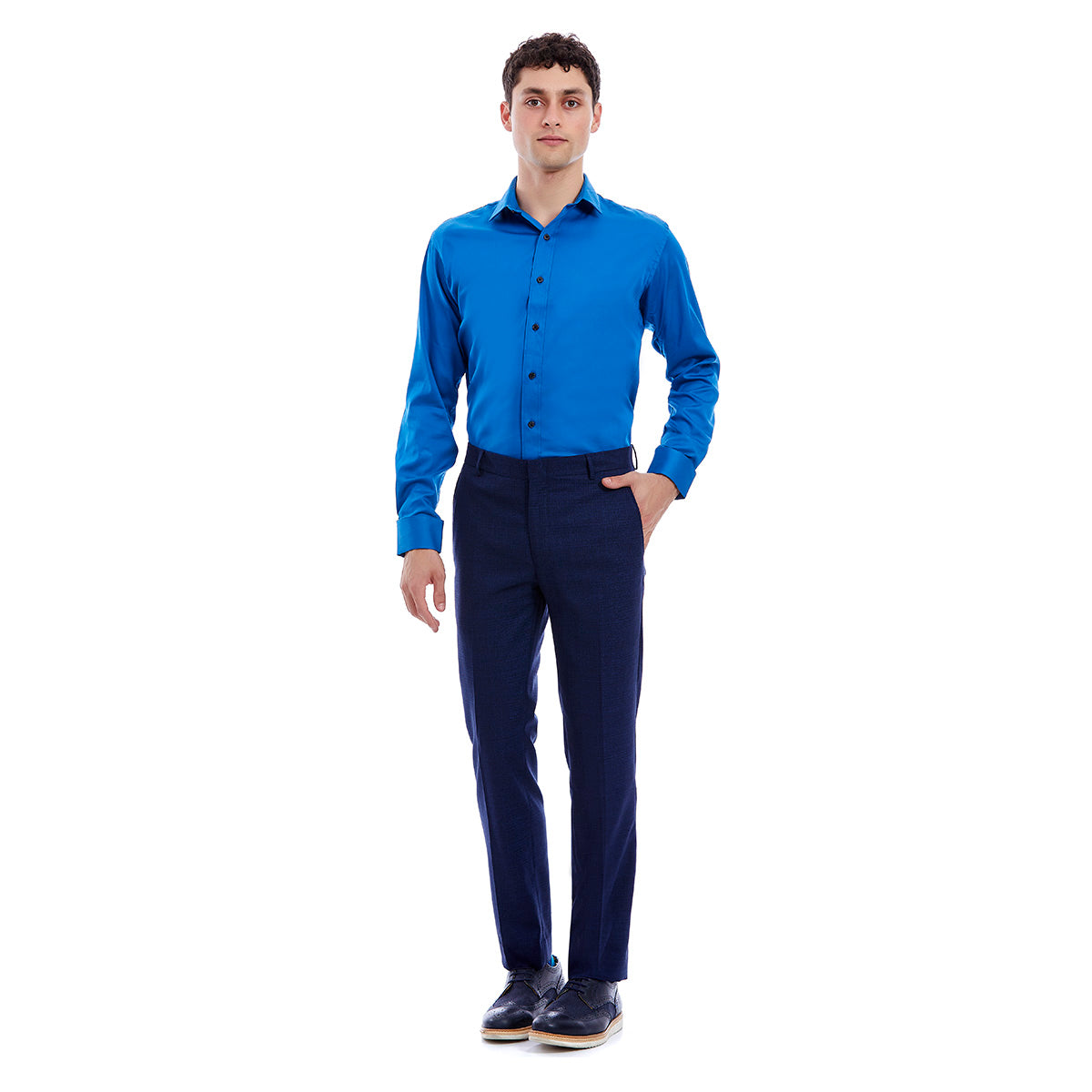 Camisa Combinacion De Ropa Azul Marino Semi Formal Combinar