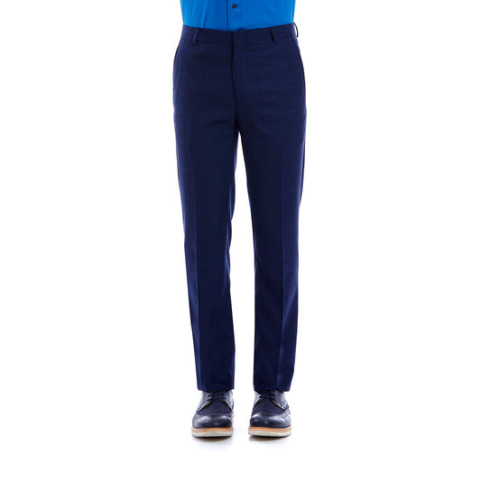 Pantalon azul marino slim fit