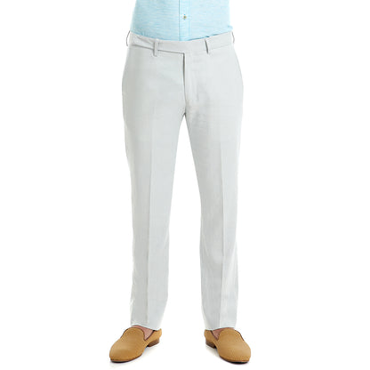 Pantalón De Vestir Para Hombre Formal Gris Slim-Fit