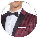 Saco Vino Formal para hombre slim fit