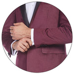 Saco Vino Formal para hombre slim fit