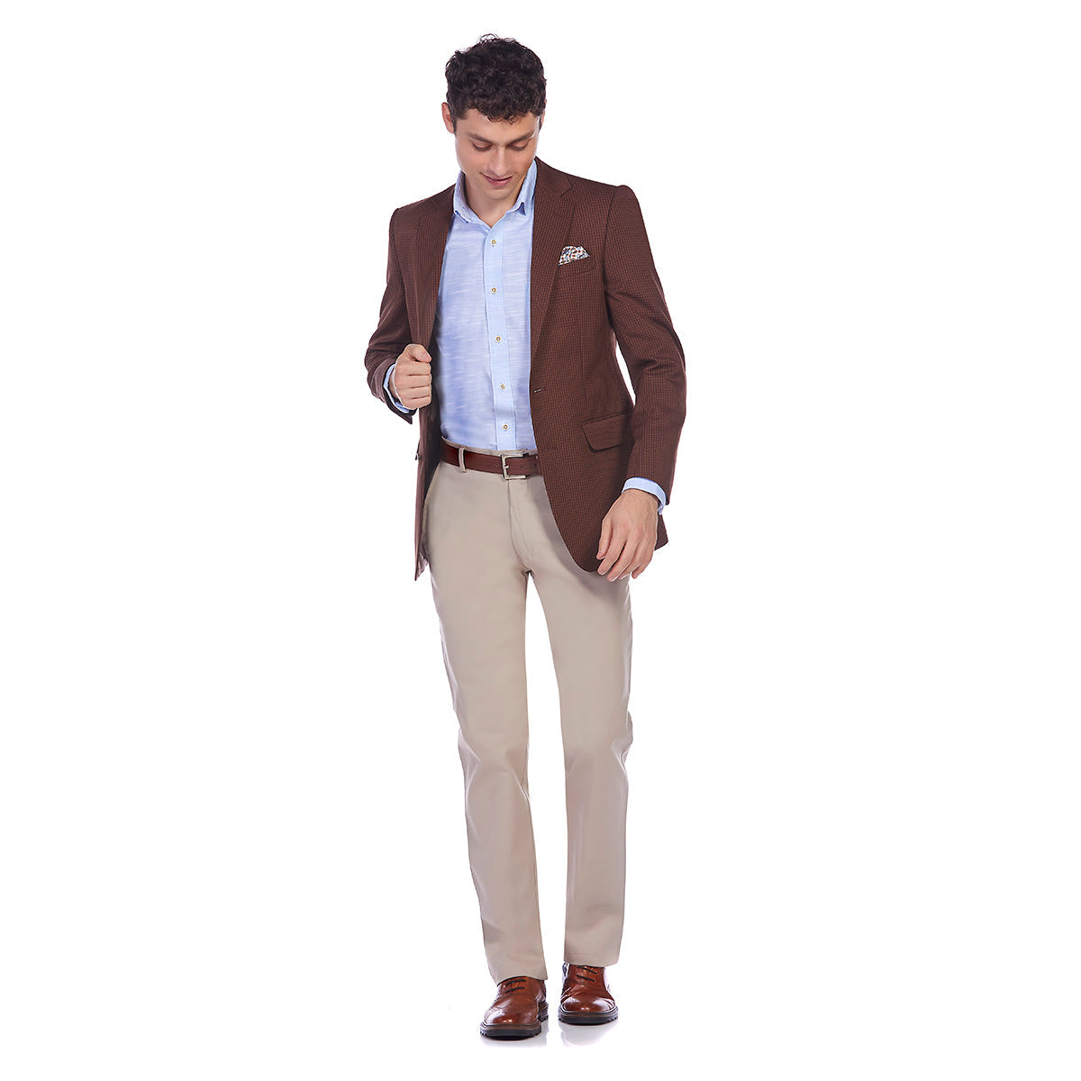 Saco Café Casual para hombre slim fit