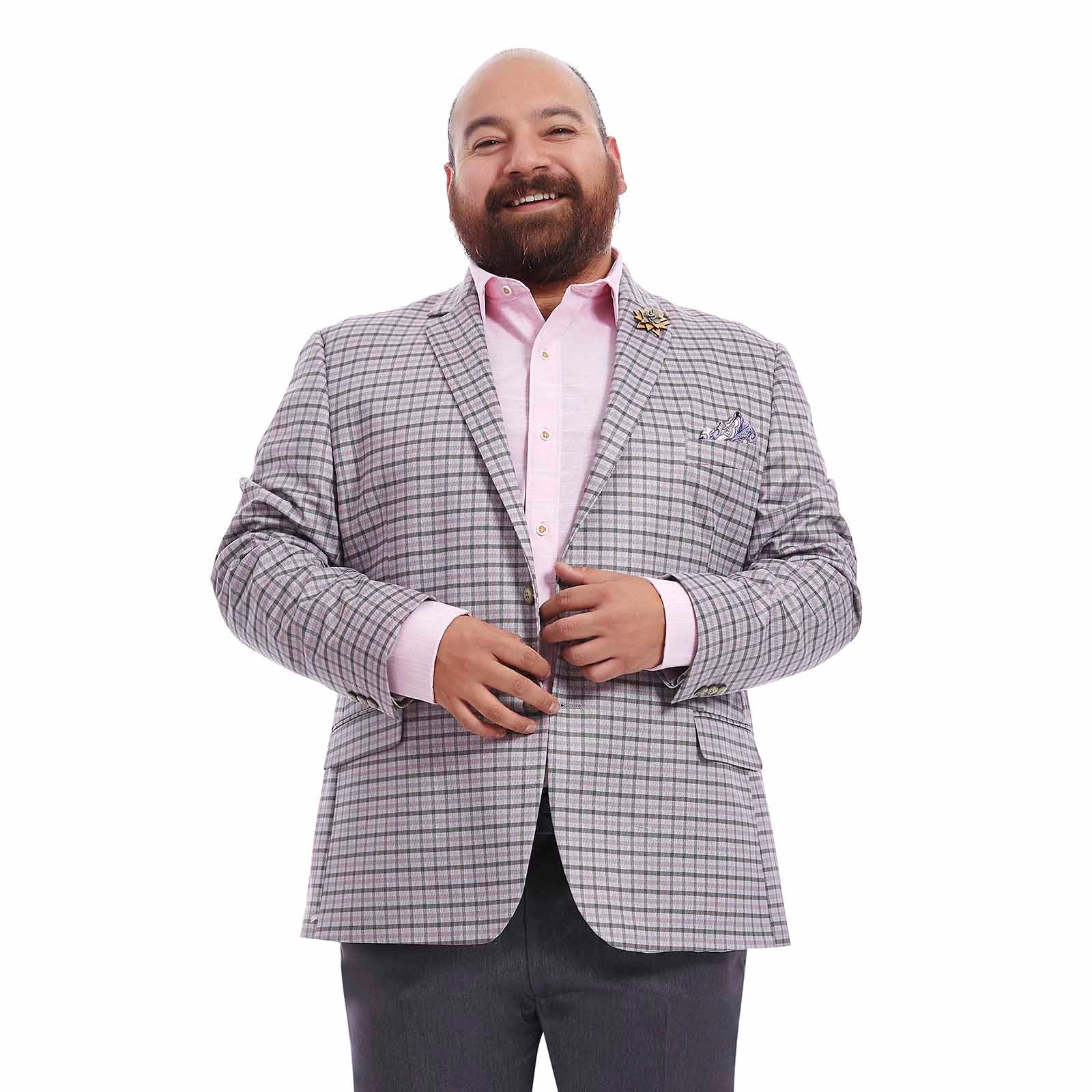 Saco Business Casual Tallas Extra para Hombre Elegancia y