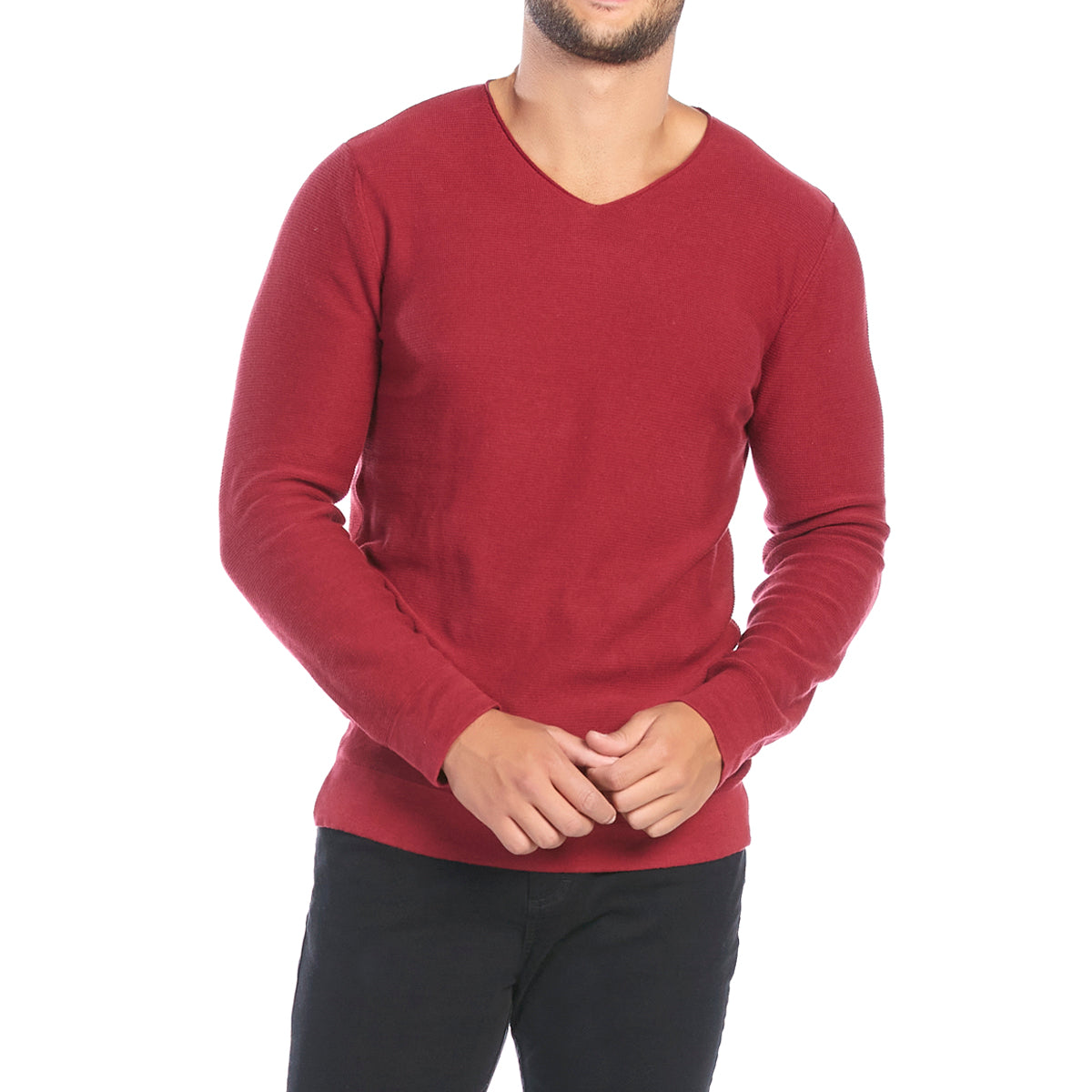Sueter para Hombre Deluxe Cuello V Regular Fit