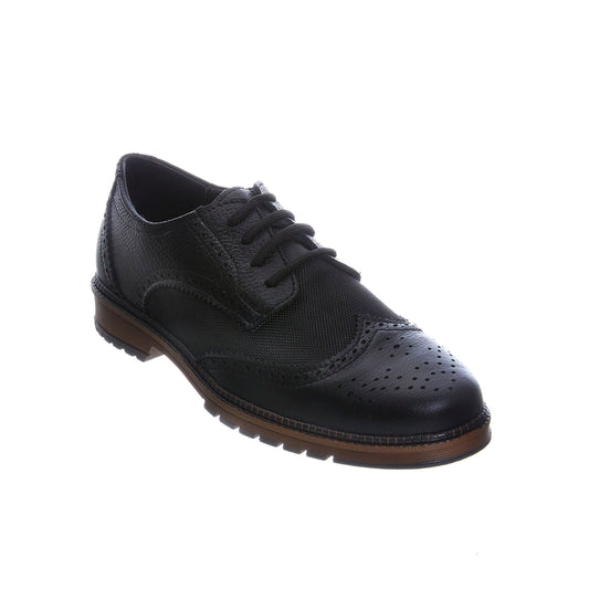 zapato formal negro para hombre