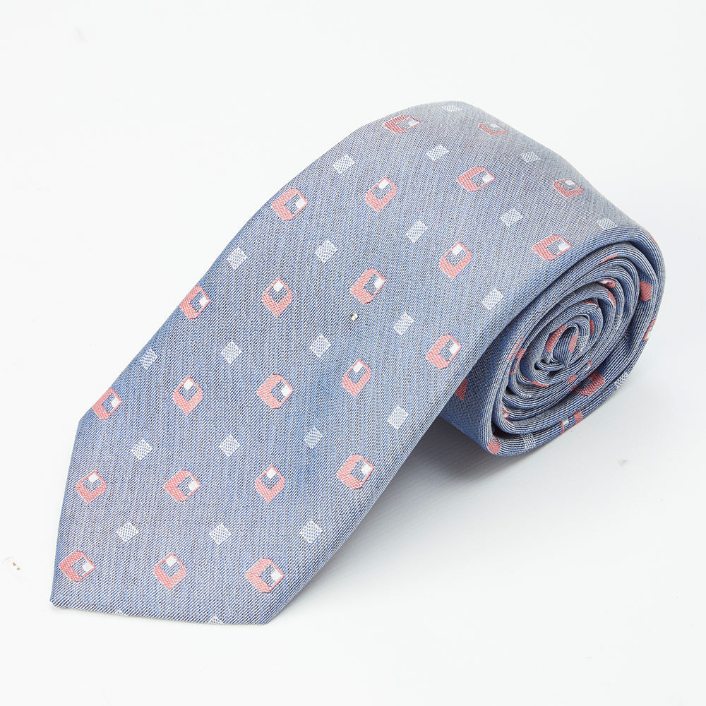 corbata azul con estampado formal slim seda regular de vestir para hombre vittorio forti ropa de moda para hombre tienda de ropa online para hombre con descuento