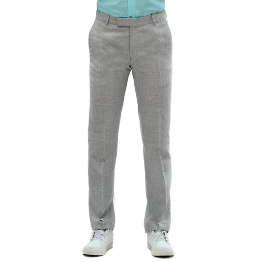 Pantalón De Vestir Para Hombre Formal Beige Slim-Fit